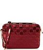 Michael Kors Jet Set MK Facet Logo Embossed Specchio Large 